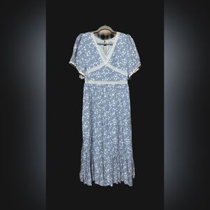 Francesca Midi Dress | Light Blue